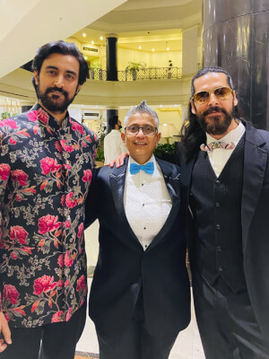 Indian film representatives at the Tashkent International Film Festival